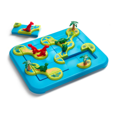 Dinosaurs Mystic Islands, joc de logica cu 80 de provocari, 6+ ani, editie lb. Romana