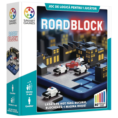 RoadBlock, joc de logica cu 80 de provocari, 7+ ani, editie lb. Romana