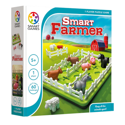 Smart Farmer, joc de logica cu 60 de provocari, 4+ ani, editie internationala