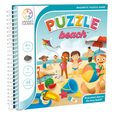 Puzzle Beach, joc de logica cu 48 de provocari, 6+ ani, editie internationala
