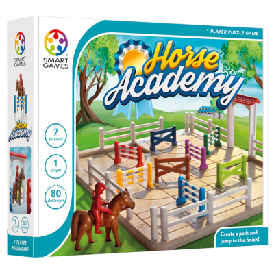 Horse Academy, joc de logica cu 80 de provocari, 7+ ani, editie internationala