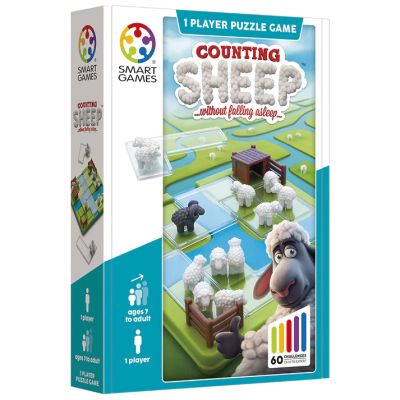 Counting Sheep, joc de logica cu 60 de provocari, 7+ ani, editie internationala