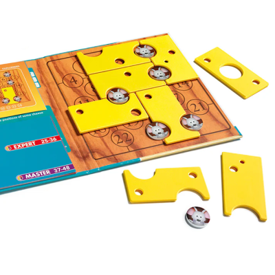 Brain Cheeser, joc de logică cu 48 de provocări, 6+ ani, ediție internațională