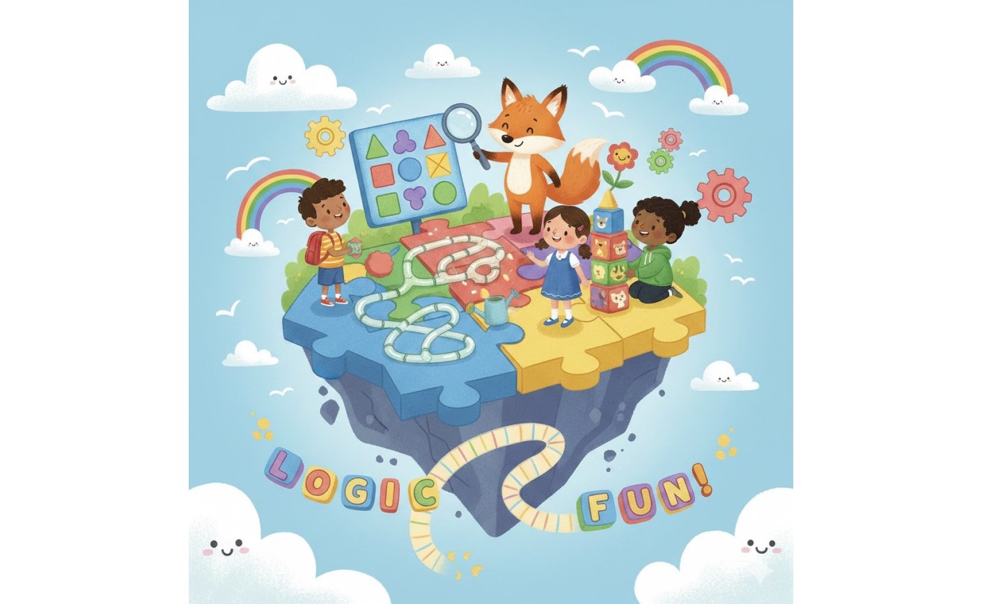 Importanța jocurilor de logică pentru copii mici